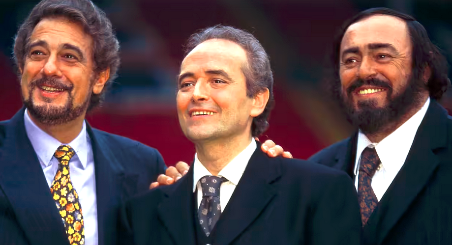 carreras, domingo, pavarotti