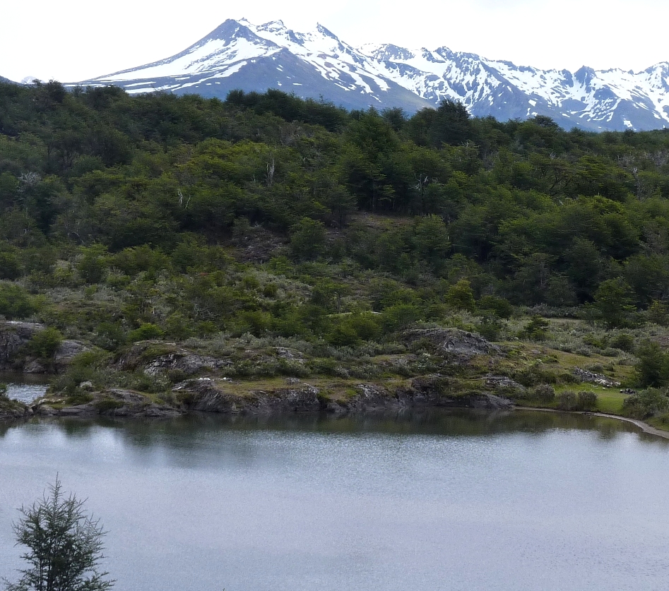 Terra Del Fuego View to Chile