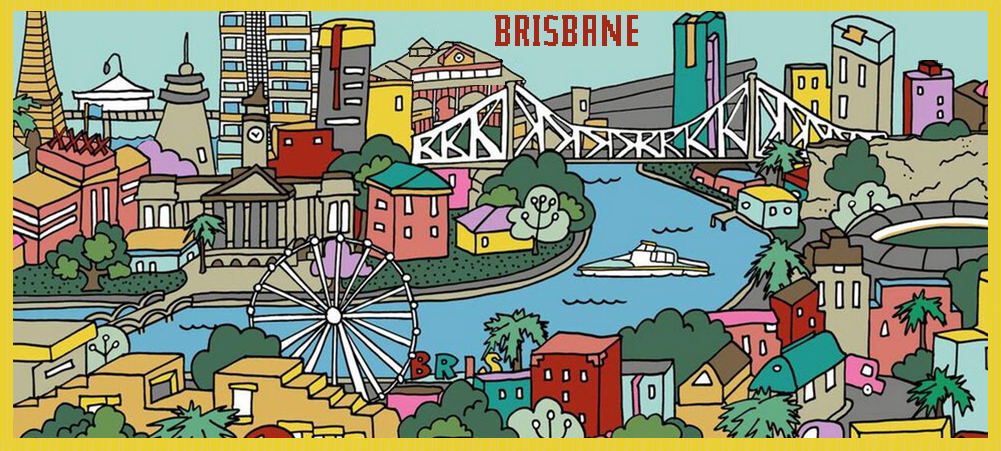 Brisbane cartoon