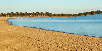 St Kilda sandy beach