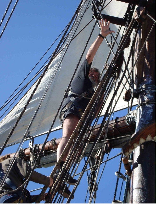 Bernd on sailship