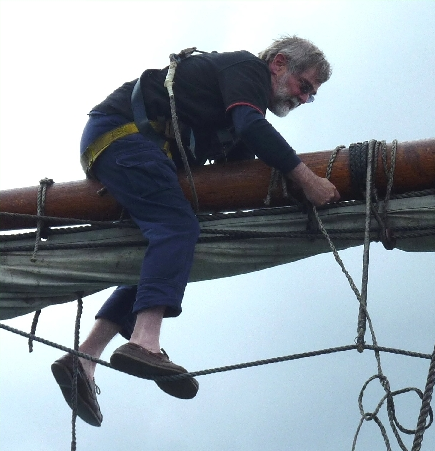 Bernd on sailship