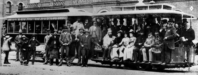 Melbourne first cable car