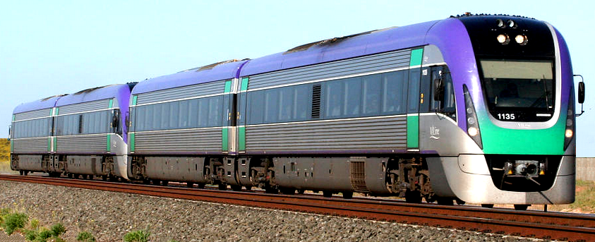 Ararat v-line train 2019