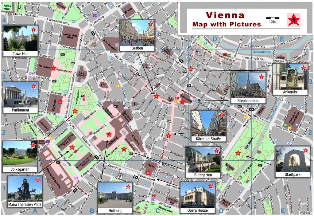 Vienna map