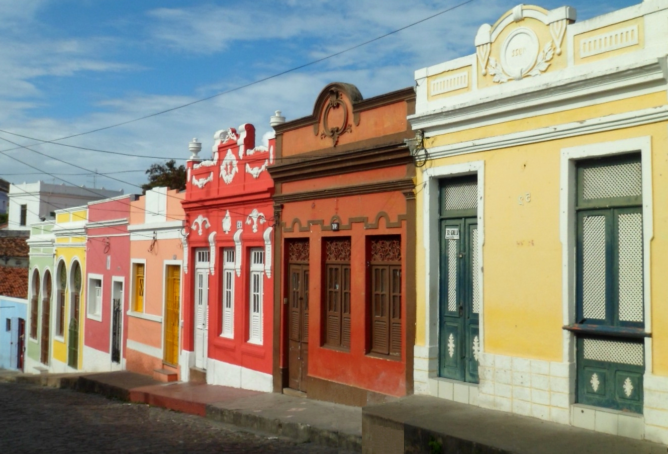 Colourful houses