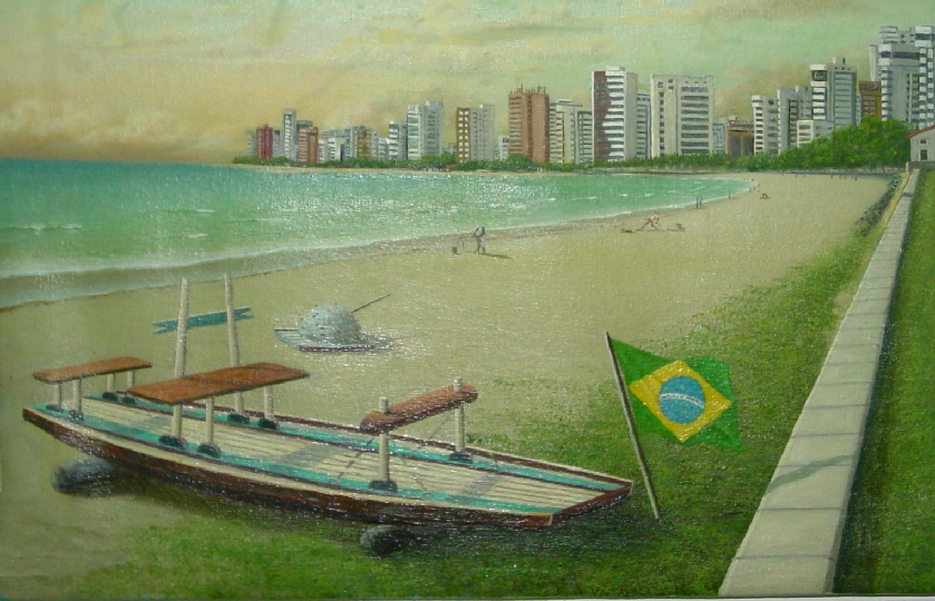 Painting beach