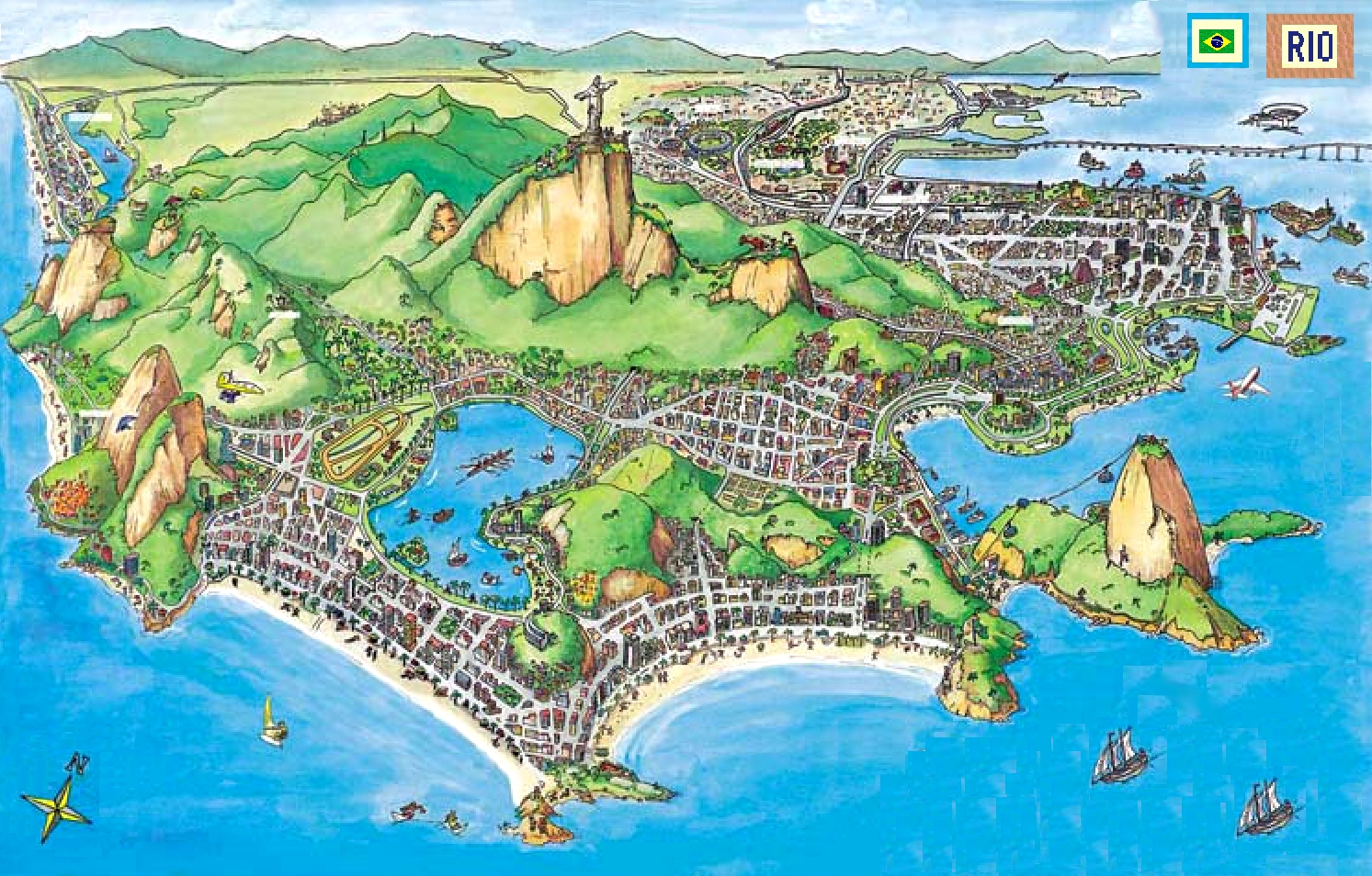 Rio map