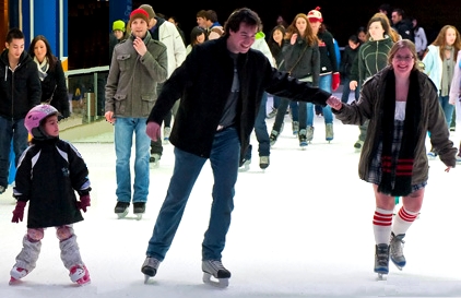 Robson ice skating rink