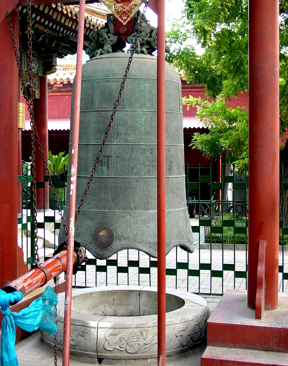 Bell of temple