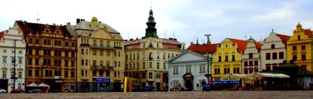 Plzen market place