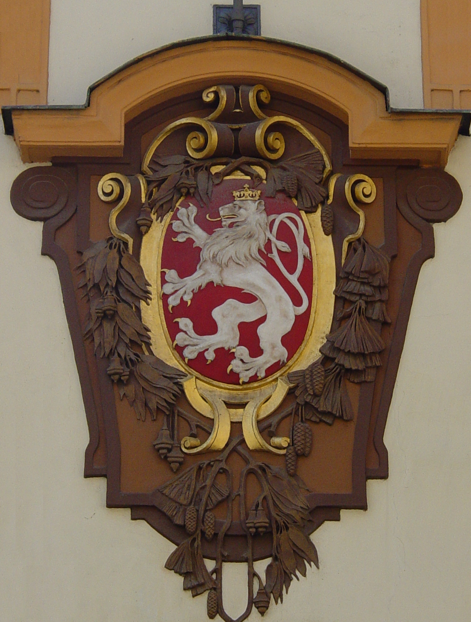 Townhall city coat of arms