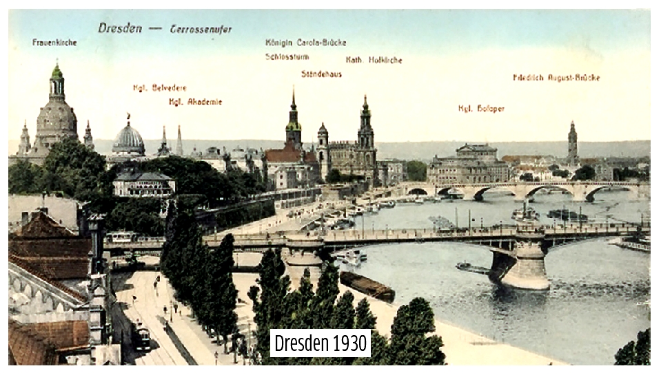 Dresden postcard