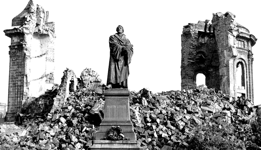 Dresden ruins