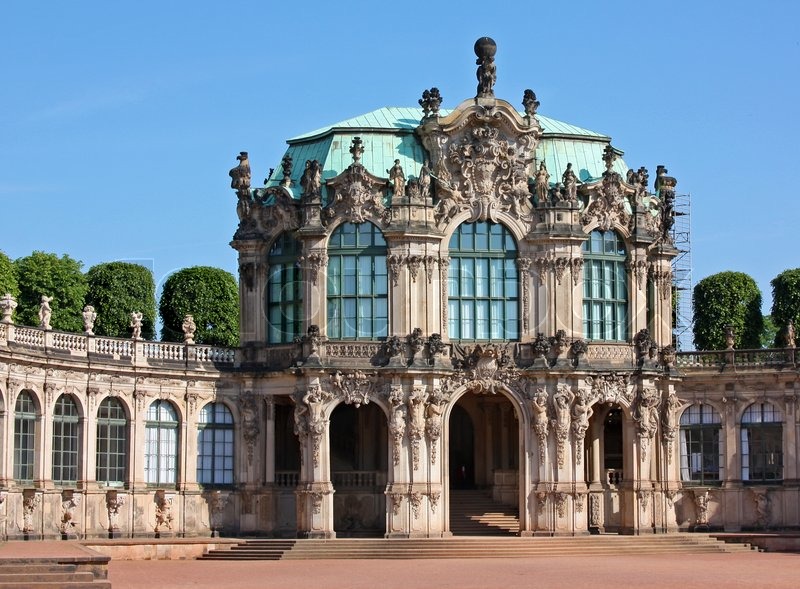 Dresden Zwinger palace partly renovated