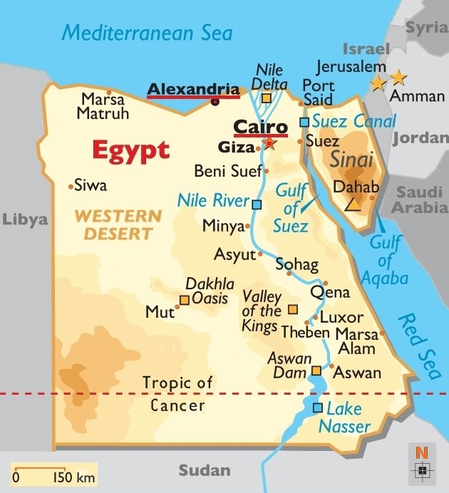 Egypt Map