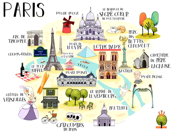 Paris cartoon