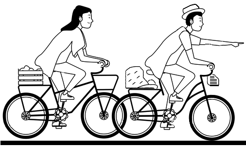 Hamburg cyclists