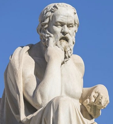 Socrates statue