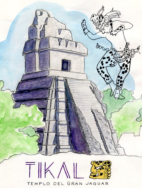 Maya ruins Tikal