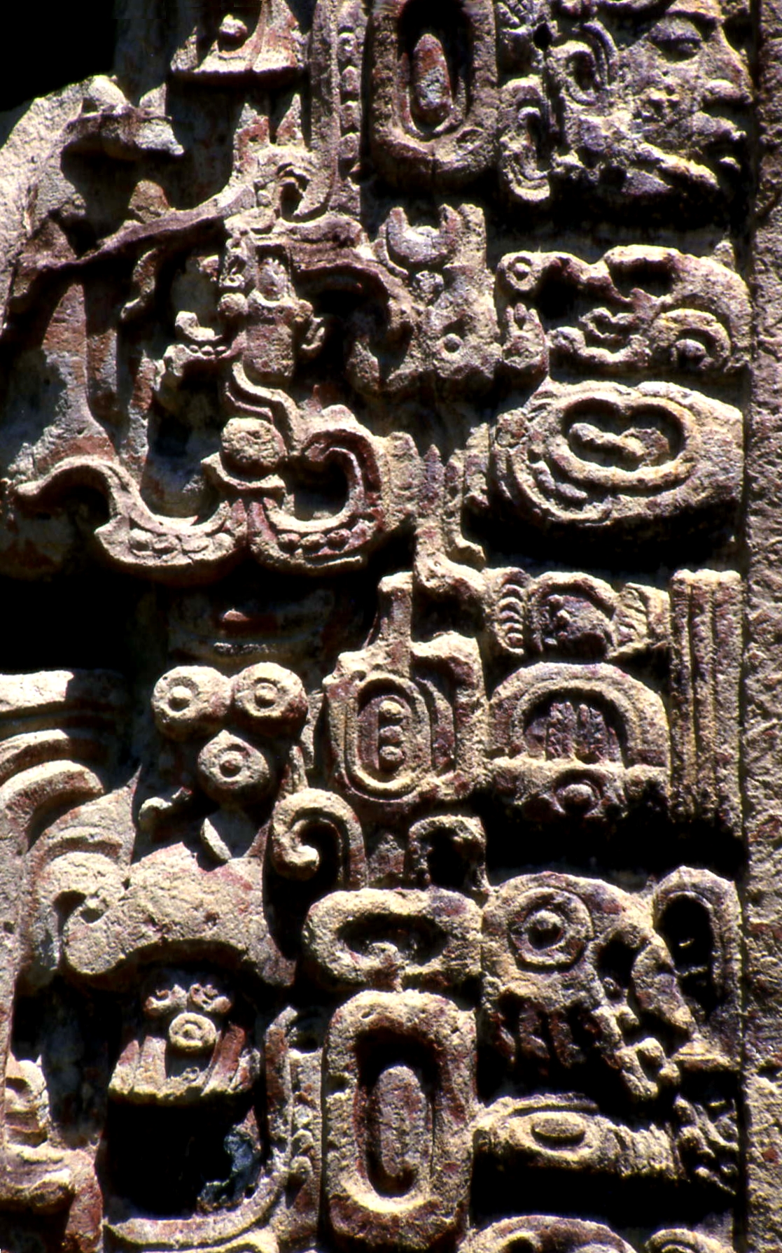 Part of stele