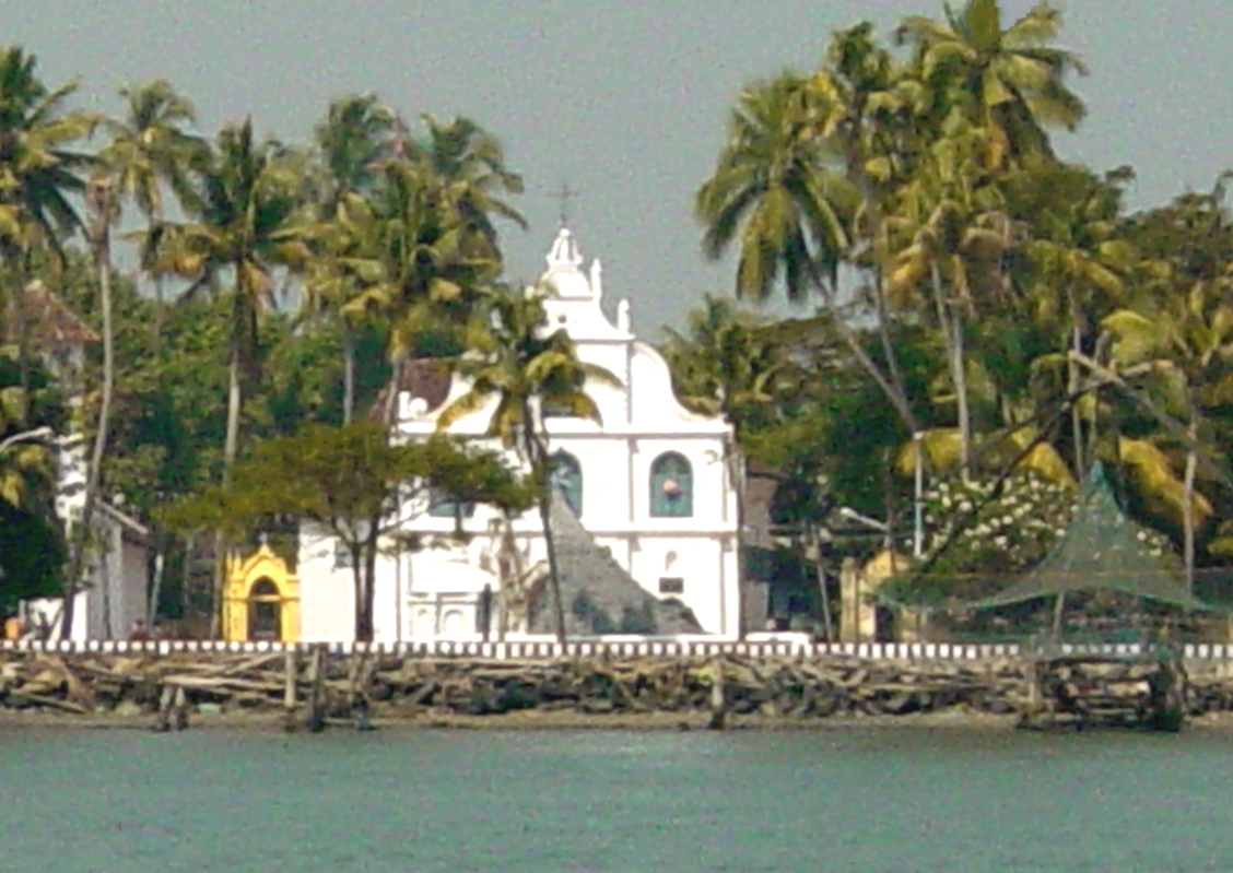Cochin Dutch church on island