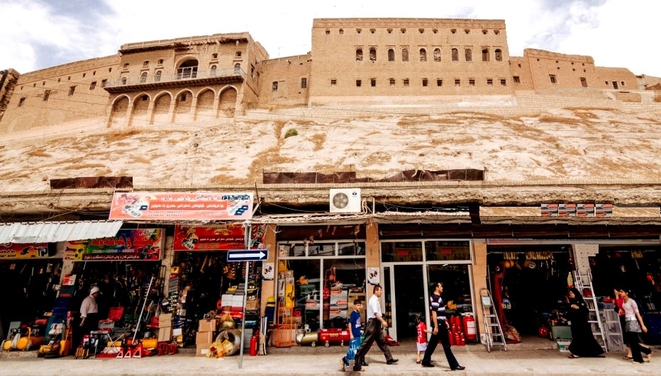 Iraq Arbil Old castle