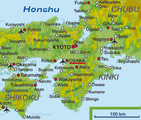 Kyoto map