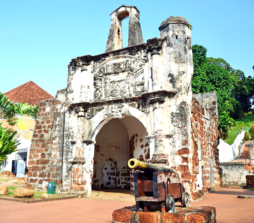 Remains of fort