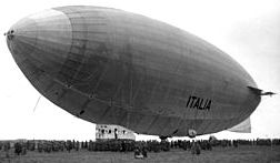 Historic airship Italy