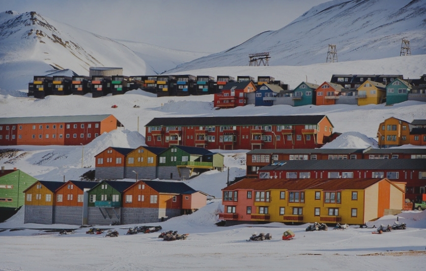 Svalbard Houses in Longyearbyen