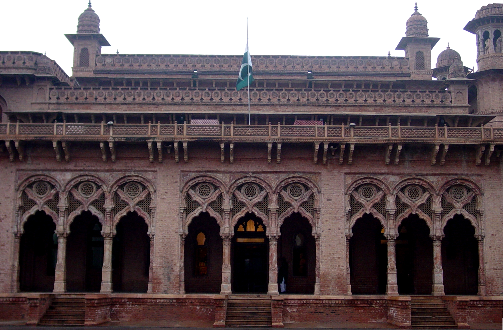 Historic building facade