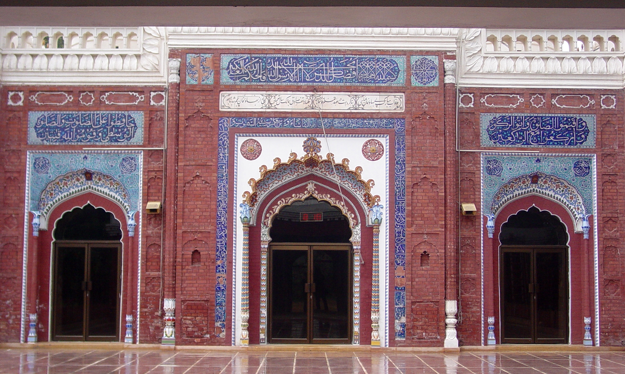 Historic building facade