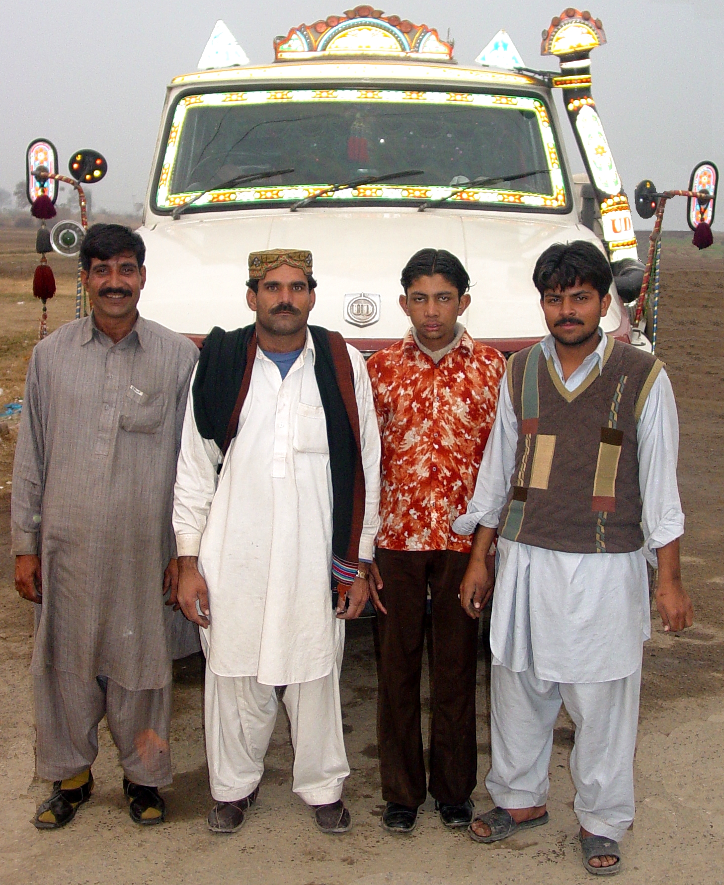 Pakistan truck drivers