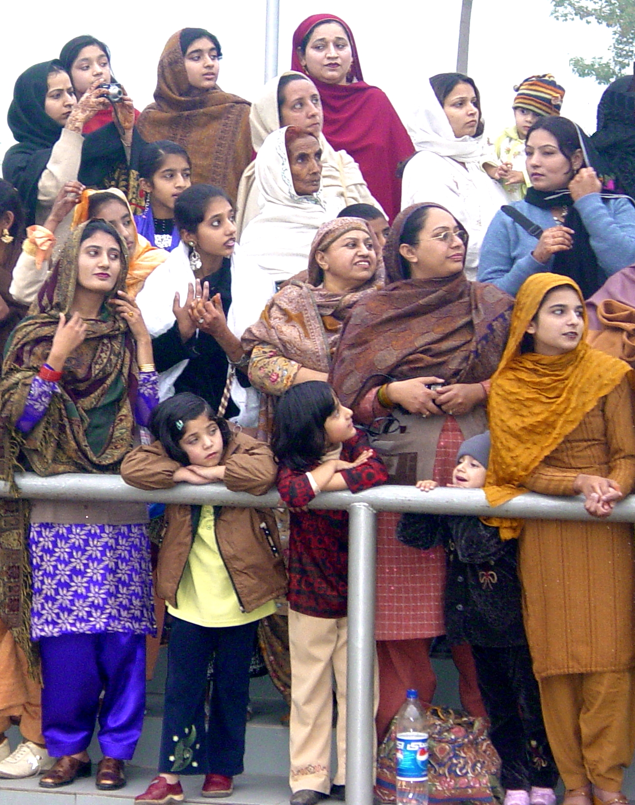 Border visitors