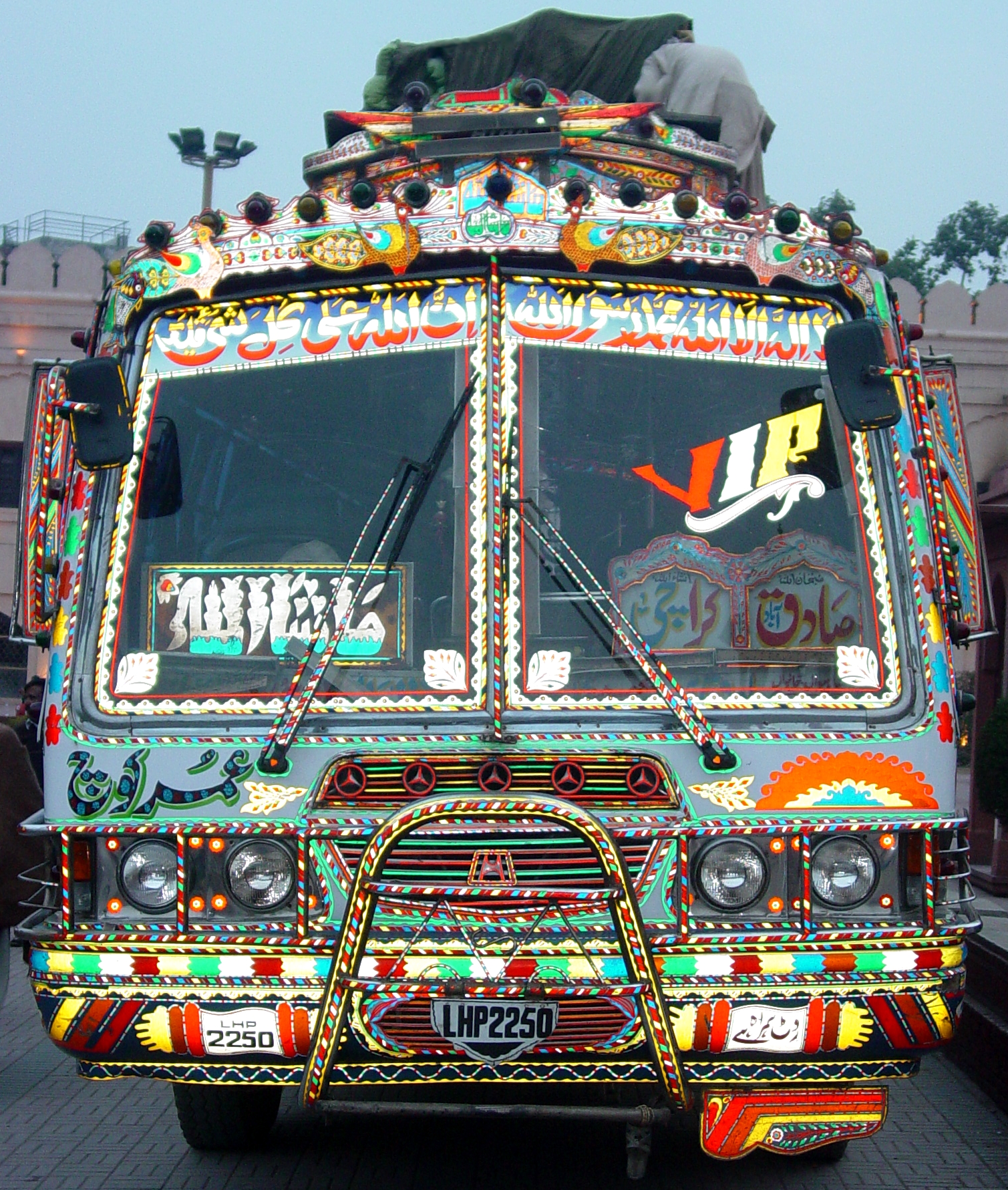 Colourful bus