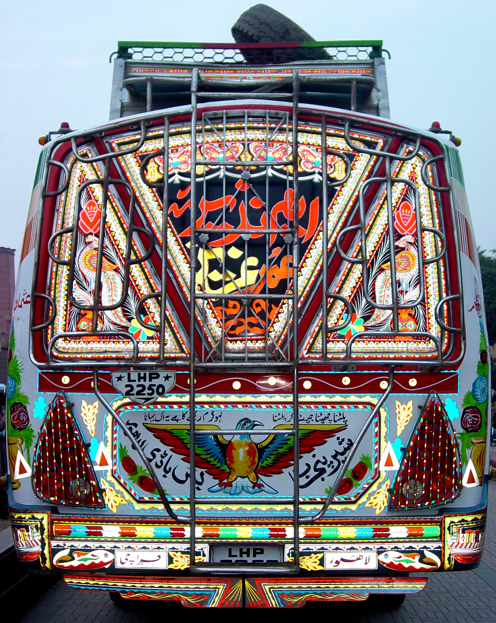 Colourful bus