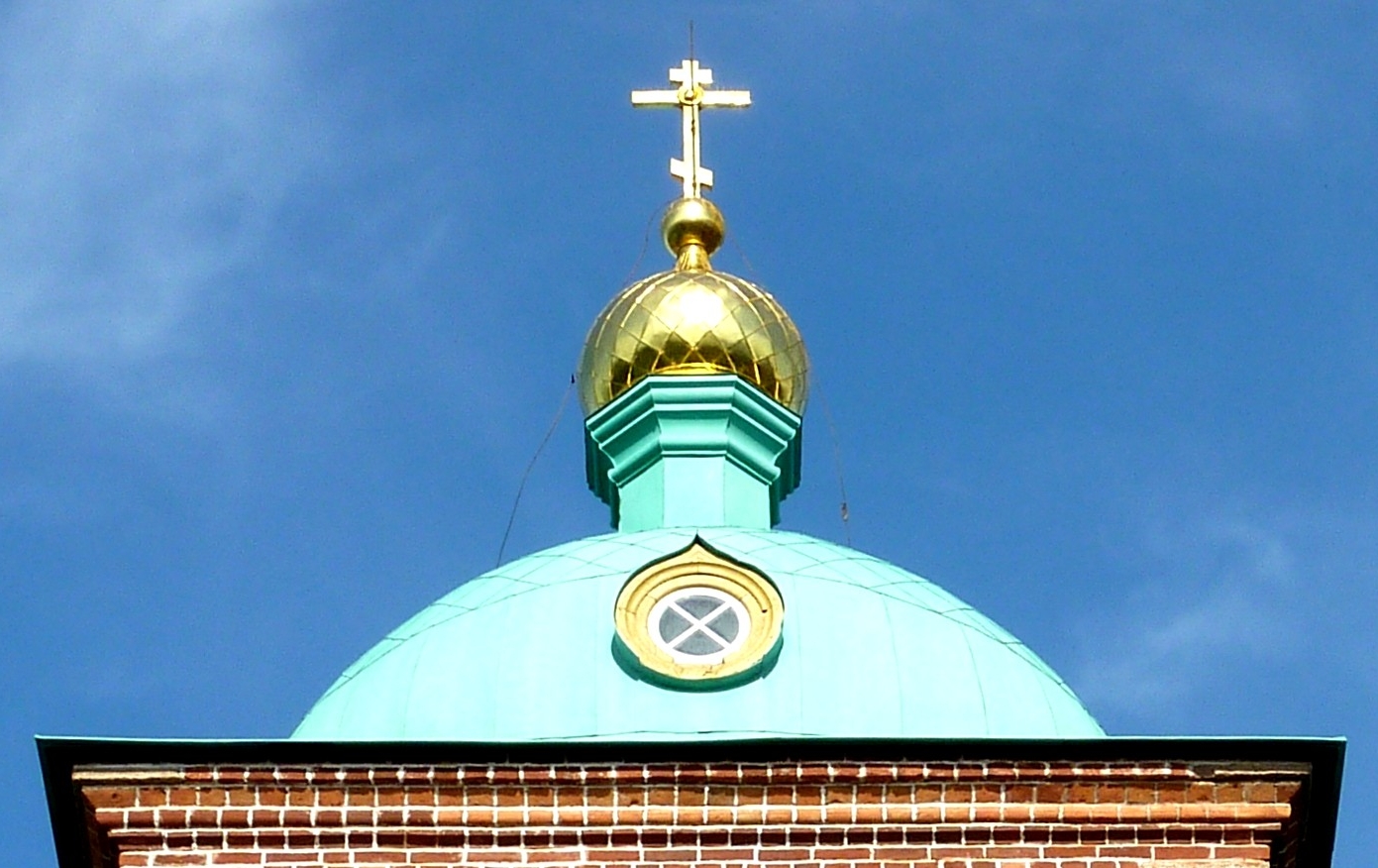 Church tower with bell