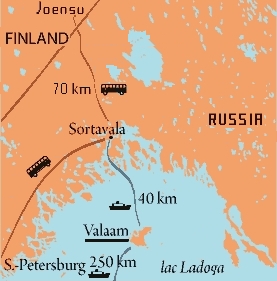 Valaam map