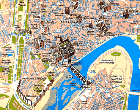 Cordoba map