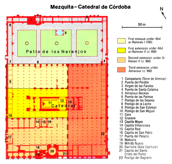 Cordoba map