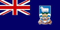 Falkland
            Islands flag