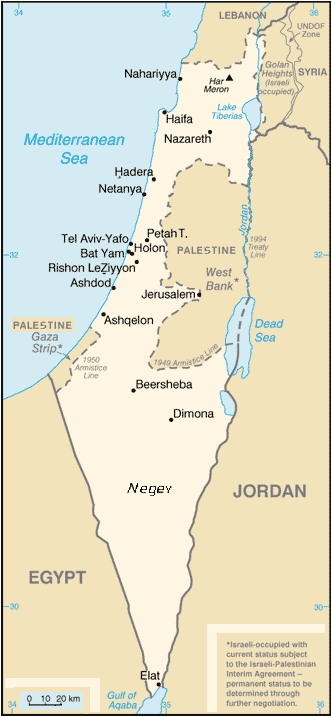 Israel Map