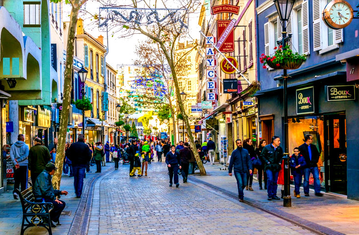 Colourful street