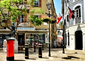 Colourful street